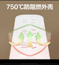得力（deli）新国标安全插座 插线板/插排/排插/插板/接线板/拖线板延长线 总控开关 3位1.8米 LU9051(1.8) 实拍图