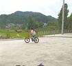 凤凰山地自行车男女变速山地车碟刹青少年儿童自行车学生单车 星际 橙蓝【变速+辐条轮】 18寸【适合120-155cm】 实拍图