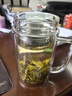 富光双层玻璃杯支持团购定制泡茶杯办公杯带把 大容量男女水杯子580ML 实拍图