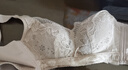 纤诗柔新款内衣女薄款大胸显小收副乳透气洞洞杯上托防下垂无钢圈胸罩夏 茶色 80B 实拍图