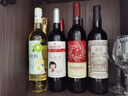 张裕玫瑰红+葡小萄+樱甜红葡萄酒750ml 甜红3瓶+多名利花香干白1瓶 实拍图