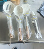 炊大皇硅胶铲勺套装木柄不粘锅炒锅煎锅平底锅专用铲勺漏食品夹4件套 实拍图
