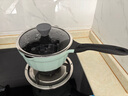 北鼎小奶锅辅食锅泡面锅煮粥锅婴儿不粘锅热奶煮蛋雪平锅20cm浅杉绿 实拍图