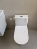 九牧（JOMOO）11322-2-2/41KA-1 抗菌一级水效大冲力浴室马桶虹吸坐便器400坑距 实拍图