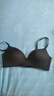 金三塔商场同款真丝文胸内衣女无钢圈聚拢无痕薄款透气性感真丝文胸胸罩 黑色7100 80A 实拍图