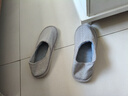 果洛菲月子鞋产后包跟孕妇鞋春秋坐月子秋冬女夏季孕妇鞋 灰色 42-43 实拍图