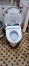 湯川秀樹遥控智能马桶盖小尺寸短小款全自动翻盖冲洗加热烘干小号坐便盖板 自动翻盖灌肠款（短款47CM） 实拍图
