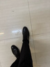 海澜之家HLA皮鞋男士商务休闲系带德比正装鞋子男H135/H171 黑色43 实拍图