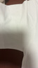 蓝之旺 班服t恤定制工作服文化衫夏季短袖男情侣体恤衣服订做聚会团队服 A款【26支全棉180g】正肩白色 2XL 实拍图