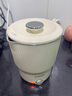 苏泊尔（SUPOR）便携式烧水壶电水壶折叠0.8L 旅行出差家用养生冲奶电热水壶学生304不锈钢泡面杯 SW-08J01 实拍图