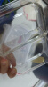 京东京造 饭盒 微波炉上班族学生便当高硼硅玻璃餐盒大容量2分格1L 实拍图