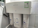沁园（TRULIVA）净水器家用低废水 长效RO膜反渗透过滤器 厨下式直饮机一体净饮机净水机 双出水龙头KRT3820 实拍图