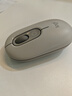 罗技（Logitech）时尚系列 POP MOUSE无线鼠标 蓝牙鼠标 办公鼠标-烟云灰 实拍图