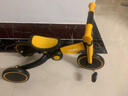 Hape儿童平衡车 二合一滑步车脚踏三轮车可折叠静音 男女孩礼物 多功能平衡车 1.5-5Y 黄色 实拍图