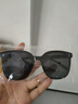 GM爆款墨镜大框时尚潮流防晒百搭男女开车骑行明星同款太阳镜 A竖2点款 单眼镜 实拍图
