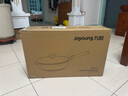 九阳（Joyoung）炒锅炒菜不粘锅平底锅钛锅煎锅电磁炉燃气通用0氟有钛瓷鎏金32cm 实拍图