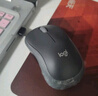 罗技（Logitech）M196 无线蓝牙鼠标 办公鼠标 笔记本商务办公家用 小巧便携 对称手型 石墨灰 实拍图
