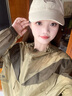 KAMA卡玛户外夹克女新款春夏季超轻超薄登山服拼接宽松百搭女士外套 绿色 S 实拍图