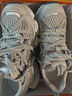卡米高9cm内增高老爹鞋女2025新款春秋网面透气轻便厚底休闲运动鞋显瘦 灰蓝内增高9cm 39 (245mm) 实拍图