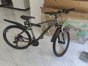 沃雷顿红日500山地自行车油压碟刹24速铝合金车架骑行运动男女成人单车 灰黑色26*17寸（建议身高165-180cm) 实拍图