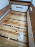 全友家居 实木高低学生储物床青少年原木风上下铺床家具1.2米 实拍图