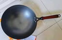 九阳（Joyoung）炒锅铁锅钛铁不粘锅 无涂层炒菜锅铁锅轻量燃气灶32cm 实拍图
