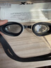 特步泳镜防水防雾高清近视度数男士专业游泳眼镜女士潜水装备泳帽套装 烟青黑 平光/不近视 实拍图