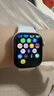 Apple/苹果 Watch Series 10 智能手表GPS款42毫米玫瑰金色铝金属表壳淡桃粉色运动型表带M/L MX1V3CH/B 实拍图