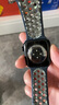 Apple/苹果 Watch Series 10 智能手表蜂窝款42毫米亮黑色铝金属表壳浓墨色回环式运动表带MWXP3CH/B 实拍图