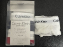 Calvin Klein内衣男士本命年三条装ck提花腰边舒适纯色棉质三角内裤男U2661 I03-月光白/夕阳红/海涛蓝 3条 M 实拍图