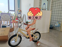 【低价高质】儿童自行车2-3-6-9岁男女孩脚踏车宝宝单车小孩童车 旗舰米奇黄+后座+加宽静音轮礼包 14寸（适合3-5周岁） 实拍图