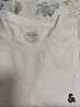 杰克·琼斯（JACK&JONES）25年男装T恤男夏季T恤舒适男士短袖凉感多色上衣纯色水洗不易走形 A05米白色 预售6月20日发货 2XL 实拍图