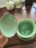京东京造 龙泉青瓷三才盖碗 哥窑经典功夫茶具茶杯 开片可养 实拍图