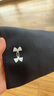 安德玛（Under Armour）运动护小腿袜套护膝篮球护具男女防护健身训练跑步足球 黑色L码 实拍图