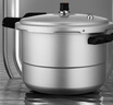 苏泊尔SUPOR好帮手铝合金压力锅7.5L带蒸格24cm高压锅燃气专用YL249H2 实拍图