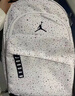 Jordan耐克AJ双肩包 NIKE大学生电脑包大容量书包 白色/白色/黑色 实拍图