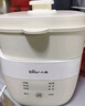小熊（Bear）煮蛋器 蒸蛋器 温泉蛋机 智能定时自动断电 煮鸡蛋神器溏心蛋茶叶蛋 小型蒸锅早餐一体机ZDQ-T10Y2 实拍图