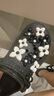 SMFKX CROCS 联名款 明星同款时尚休闲百搭厚底增高透气洞洞鞋拖 黑钻石 35 实拍图
