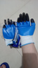 星宇劳保手套N518丁晴浸胶防滑耐磨防油防水透气涂胶木工工地手套 N513 兰12双【指尖耐磨加强】 实拍图