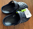 卡骆驰crocs洞洞鞋贝雅男鞋女鞋轻便耐磨一脚蹬拖鞋休闲鞋|10126 黑色-001 40 (250mm) 实拍图