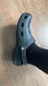 crocs卡骆驰檀健次同款洞洞鞋男沙滩鞋|10001 黑色-001 40(250mm) 实拍图