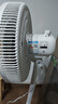 美的（Midea）【品质推荐】七叶轻音柔风电风扇/家用省电落地扇/台式电扇/广角摇头节能宿舍小型风扇 SAE35CA 实拍图