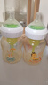 布朗博士PPSU奶瓶 0-6月新生婴儿防胀气 宽口径奶瓶套装150ml+270ml长颈鹿 实拍图