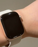 Apple/苹果 Watch Series 10 智能手表GPS款46毫米银色铝金属表壳丹宁色运动型表带M/L MX223CH/B 实拍图