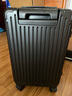 爱华仕行无界行李箱男拉杆箱女大容量旅行箱20英寸三七开登机密码箱黑色 实拍图