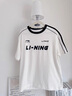 李宁短袖T恤宽松男女同款棉质圆领足球元素运动上衣AHSU657 实拍图