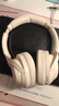 iKF T1 Pro【APP智联互动】头戴式蓝牙耳机无线有线hifi音质通话降噪环境音通透超长续航全景声云岩白 实拍图