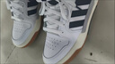 adidas ENTRAP休闲低帮运动板鞋男女少年感复古篮球鞋阿迪达斯 白色/蓝色     42 实拍图