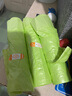 抽绳收口垃圾袋家用手提式加厚实惠装厨房中大号垃圾袋户外便携款 手提式清洁袋3卷/30只 彩色 卷 实拍图