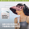 蕉下（beneunder）遮阳帽子防晒帽女防紫外线太阳帽贝壳空顶帽便携TS550白 实拍图